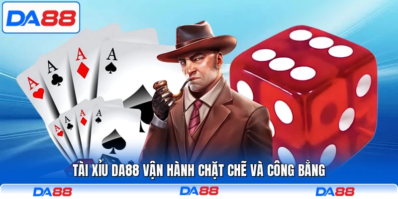 Tài Xỉu DA88 vận hành chặt chẽ và công bằng